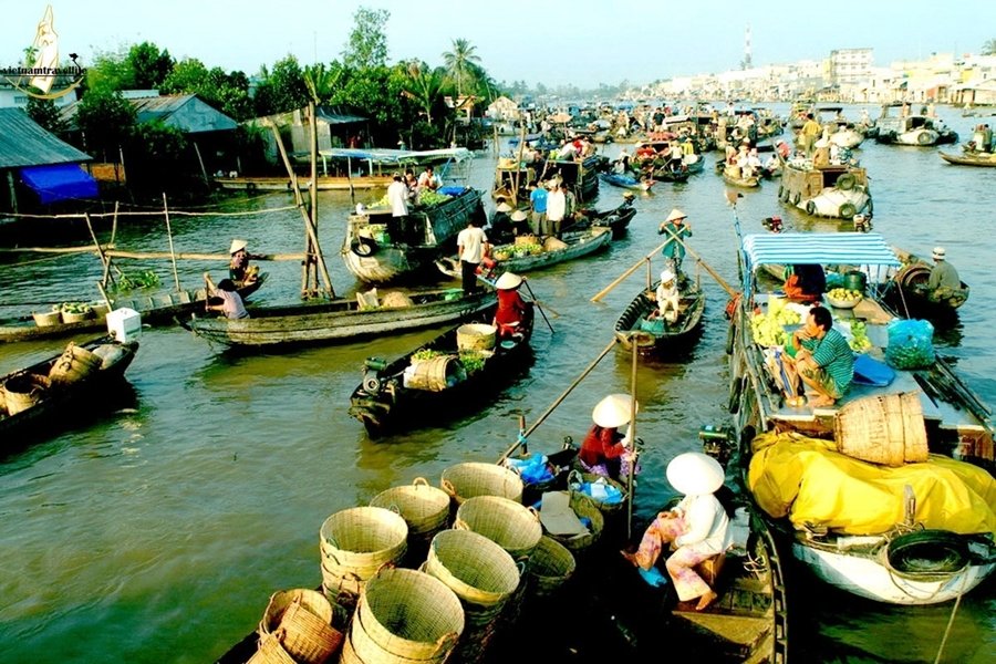 Bike Trip Mekong Delta Saigon to Chau Doc 5 Days